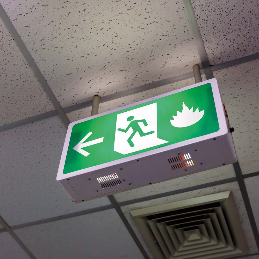 Ablerex UPS systems for emergency lighting and safety exit signs ensuring reliable backup power