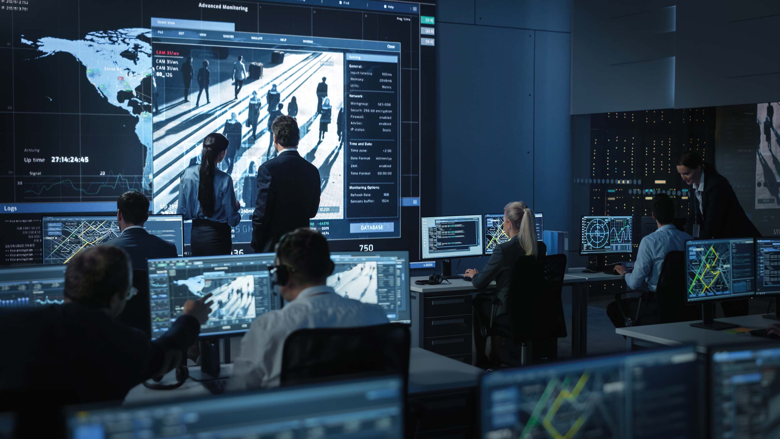 Ablerex UPS systems for control rooms and telecommunications ensuring continuous monitoring and secure power supply